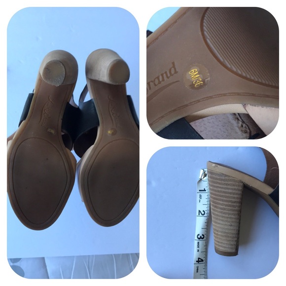 Lucky Brand Lotta heel slingback colorblock Black - Picture 7 of 8